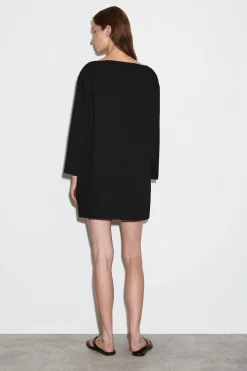 MINIKLEID AUS LEINEN IN A-LINIE