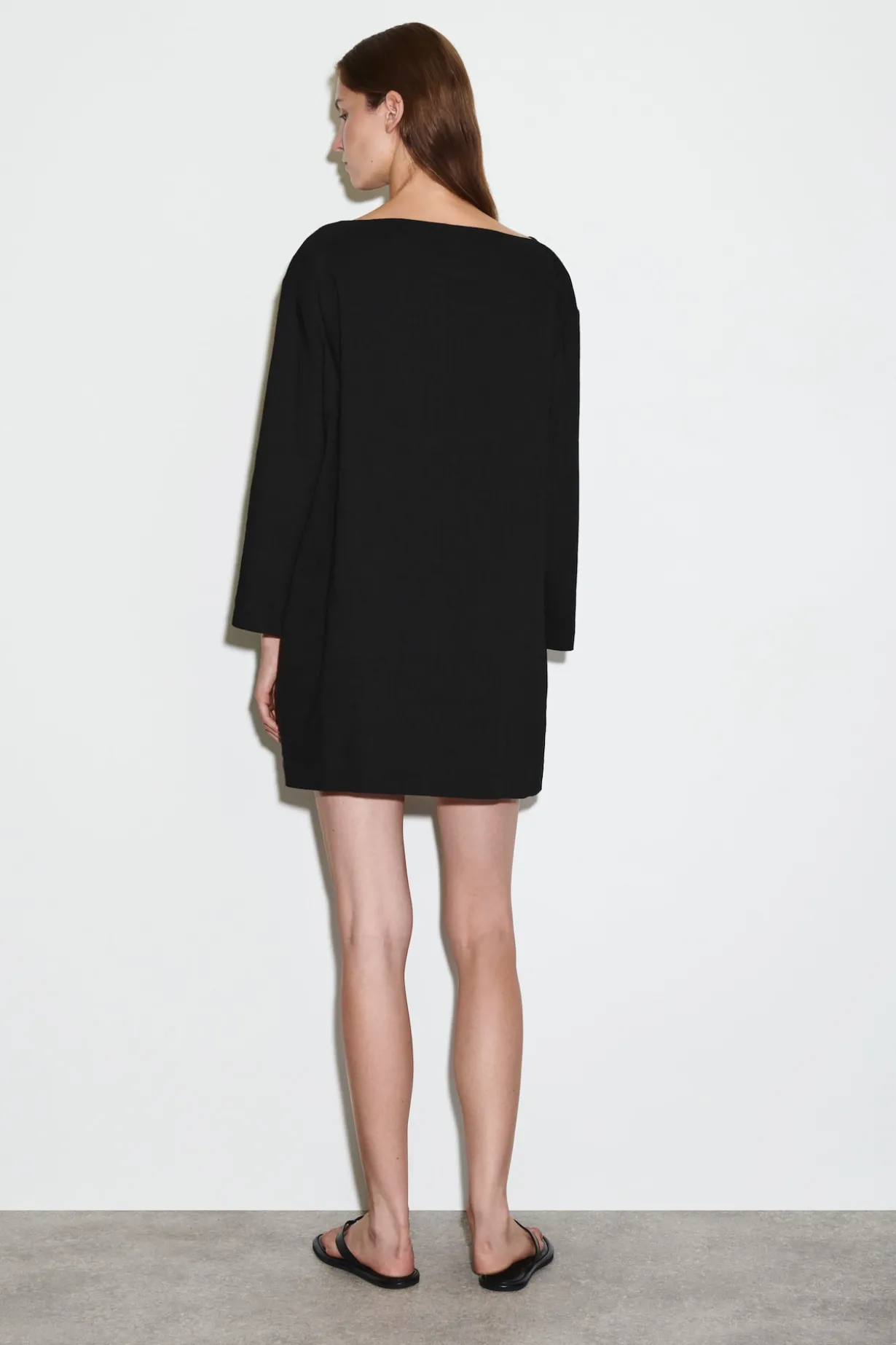 MINIKLEID AUS LEINEN IN A-LINIE