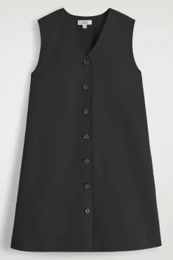 MINIKLEID AUS PIMA-BIOBAUMWOLLE MIT KNÖPFEN