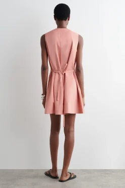 MINIKLEID AUS PIMA-BIOBAUMWOLLE MIT KNÖPFEN