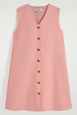 MINIKLEID AUS PIMA-BIOBAUMWOLLE MIT KNÖPFEN