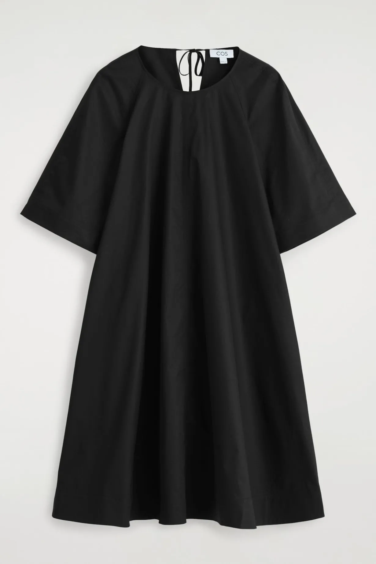 MINIKLEID IN A-LINIE MIT BINDEDETAIL