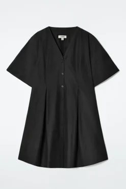 MINIKLEID IN A-LINIE MIT FALTEN