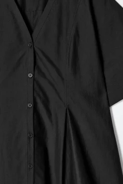 MINIKLEID IN A-LINIE MIT FALTEN