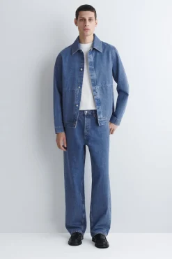 MINIMALISTISCHE JEANSJACKE