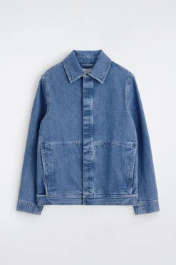 MINIMALISTISCHE JEANSJACKE