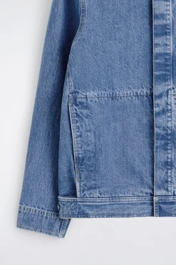 MINIMALISTISCHE JEANSJACKE
