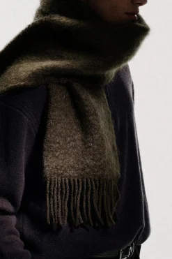 MOHAIRSCHAL MIT FRANSEN