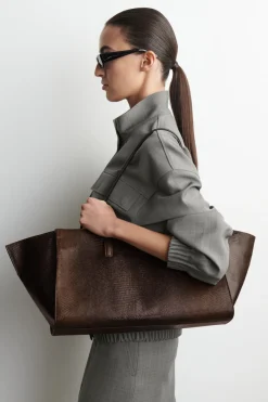 MONUMENT TOTE BAG - LEDER