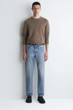 NAHTLOSER KASCHMIRPULLOVER MIT RUNDHALSAUSSCHNITT