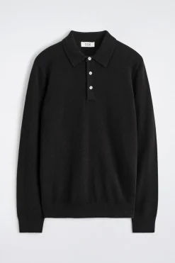 NAHTLOSES POLOSHIRT AUS KASCHMIR