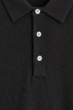 NAHTLOSES POLOSHIRT AUS KASCHMIR