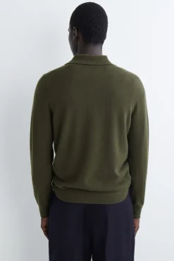 NAHTLOSES POLOSHIRT AUS KASCHMIR