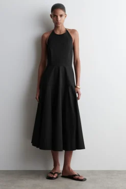NECKHOLDER-KLEID AUS PIMA-BAUMWOLLE