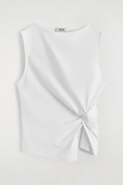 OBERTEIL AUS JERSEY MIT TWIST-DETAIL