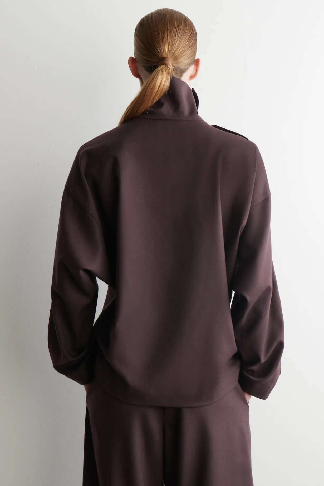 OBERTEIL AUS WOLLFLANELL