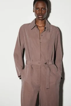 OVERALL AUS MODAL MIT GÜRTEL