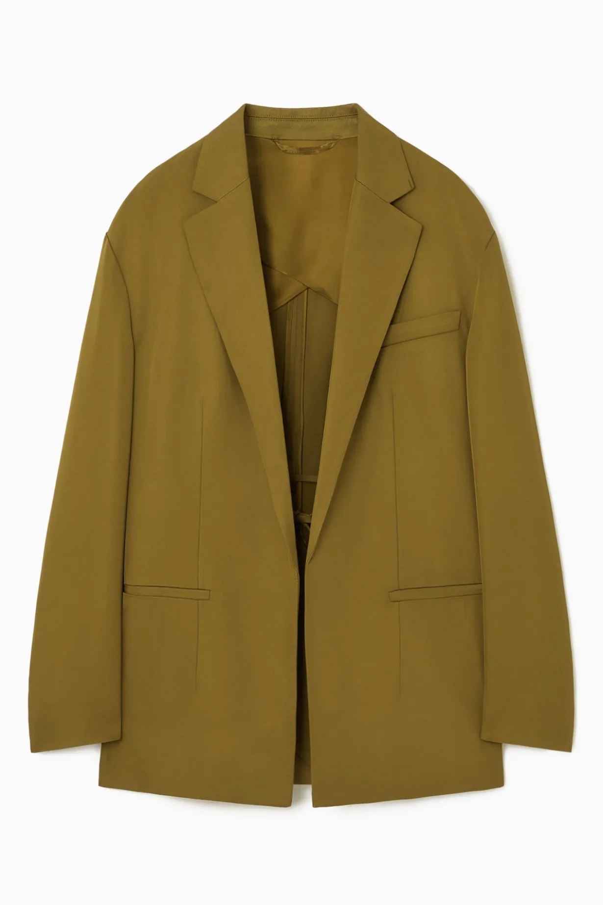 OVERSIZED-BLAZER MIT BÄNDERN