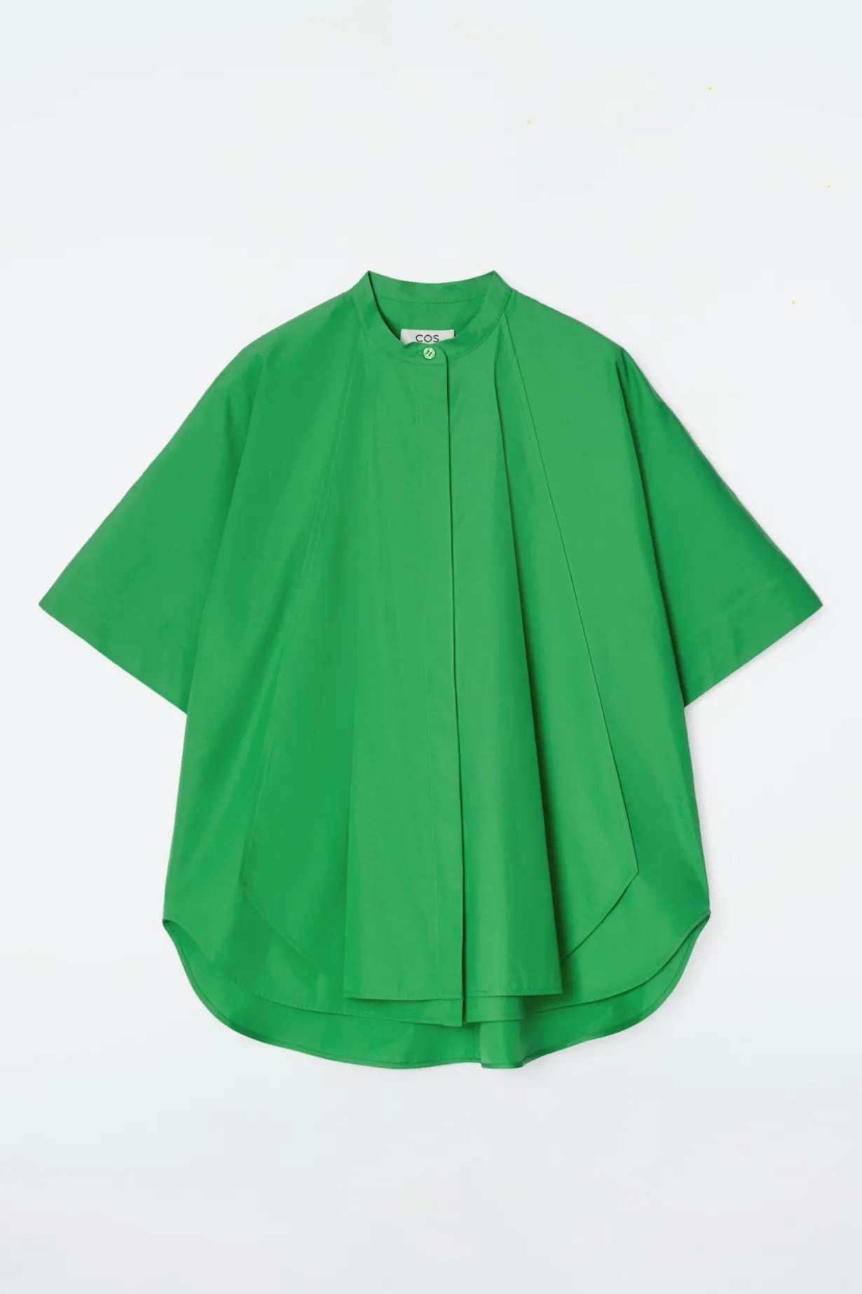 OVERSIZED-HEMD AUS BAUMWOLLE MIT ABGERUNDETEM SAUM