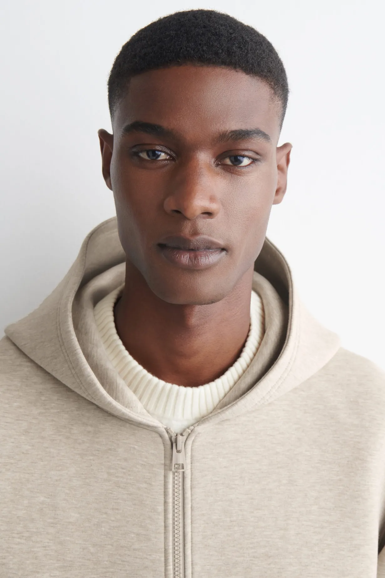 OVERSIZED-KAPUZENJACKE AUS SCUBA-JERSEY