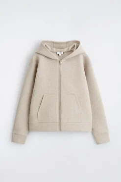 OVERSIZED-KAPUZENJACKE AUS SCUBA-JERSEY
