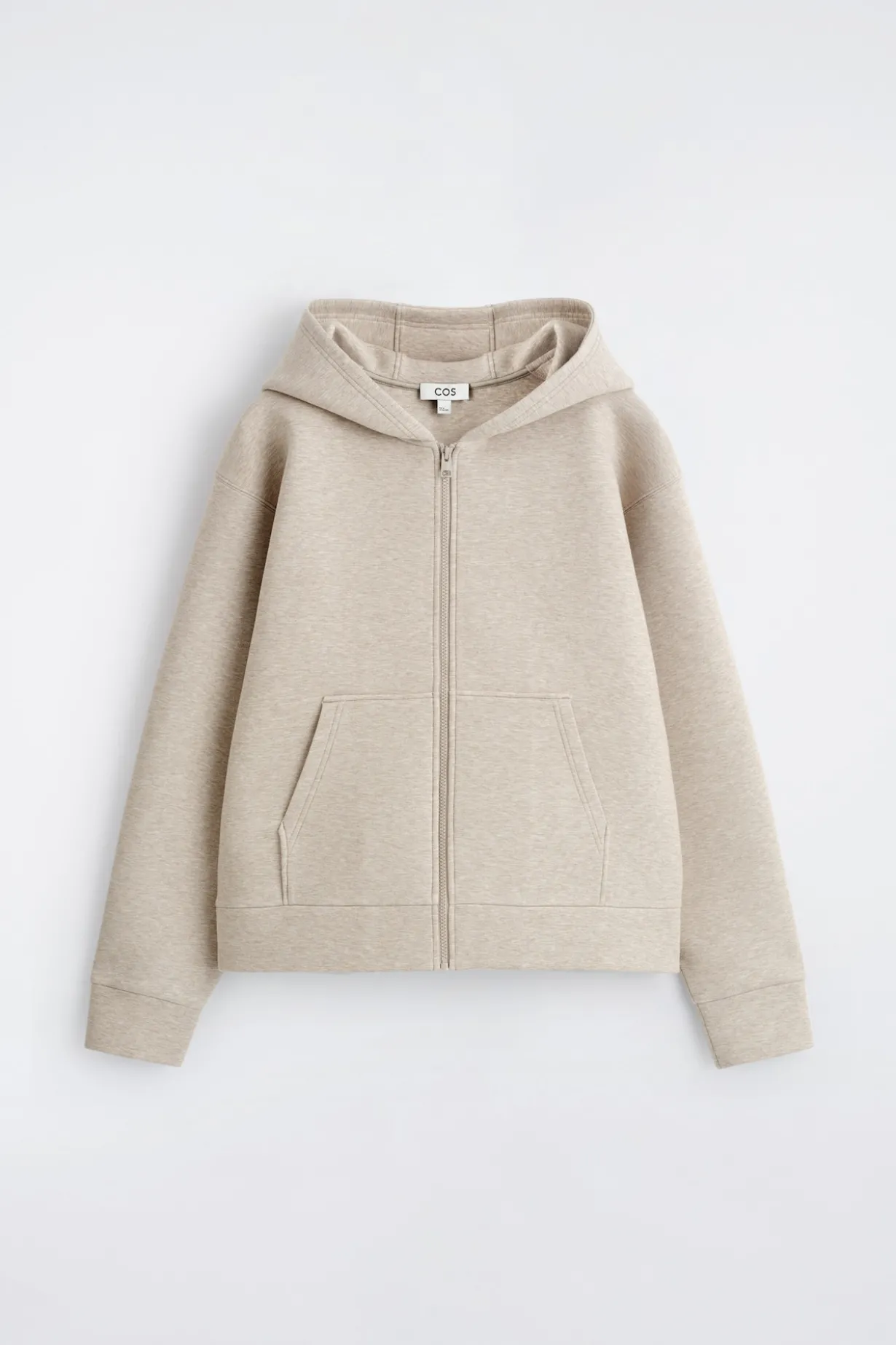 OVERSIZED-KAPUZENJACKE AUS SCUBA-JERSEY