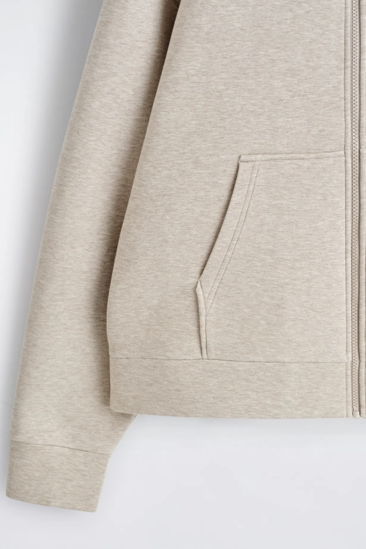 OVERSIZED-KAPUZENJACKE AUS SCUBA-JERSEY