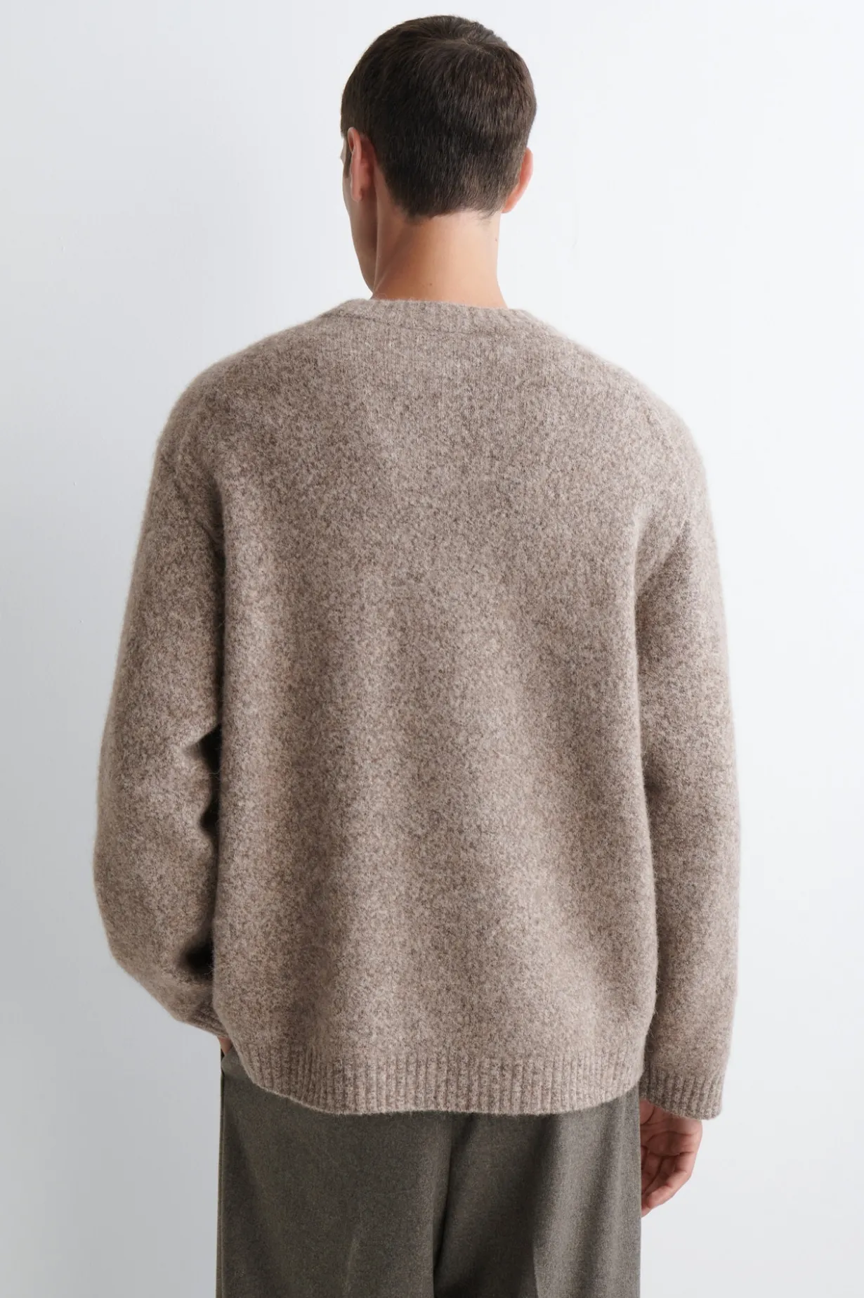 OVERSIZED-PULLOVER AUS ALPAKA-MIX