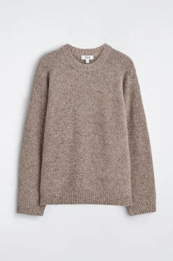 OVERSIZED-PULLOVER AUS ALPAKA-MIX