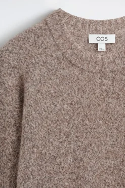 OVERSIZED-PULLOVER AUS ALPAKA-MIX