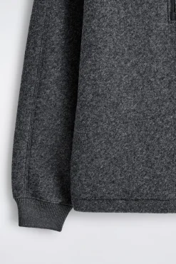 OVERSIZED-PULLOVER AUS SCUBA MIT TRICHTERKRAGEN
