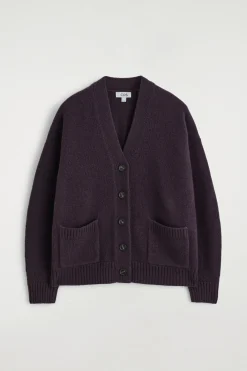 OVERSIZED-STRICKJACKE AUS MERINOWOLLE