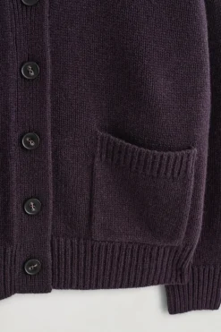 OVERSIZED-STRICKJACKE AUS MERINOWOLLE