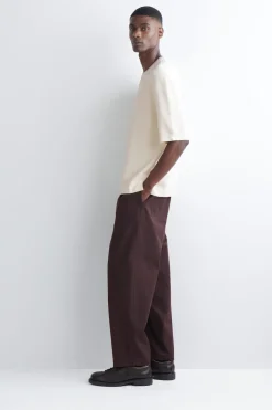 OVERSIZED-T-SHIRT AUS DOUBLEFACE-STRICK