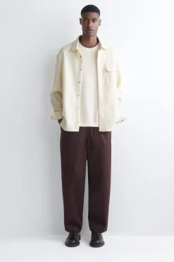 OVERSIZED-T-SHIRT AUS DOUBLEFACE-STRICK