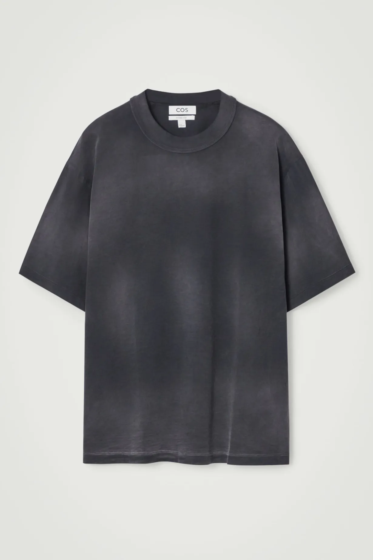 OVERSIZED-T-SHIRT AUS JERSEY MIT KRAGEN