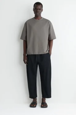 OVERSIZED-T-SHIRT MIT KORDELZUG