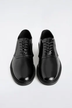 OXFORD-SCHUHE AUS LEDER
