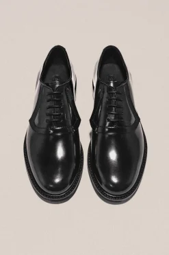 OXFORD-SCHUHE AUS LEDER
