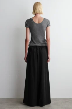 PALAZZO-HOSE AUS TWILL