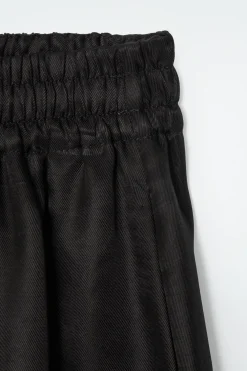 PALAZZO-HOSE AUS TWILL