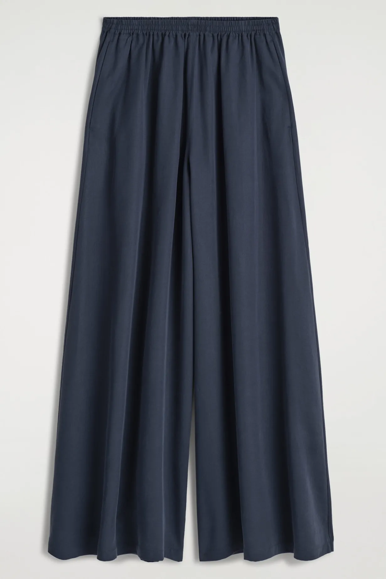 PALAZZO-HOSE AUS TWILL