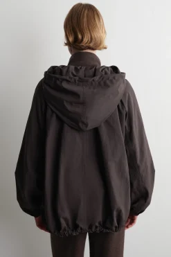 PARKA AUS FUNKTIONSMATERIAL MIT KAPUZE