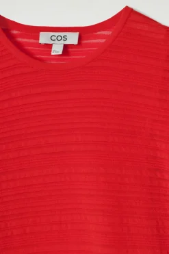 PLISSIERTES MINIKLEID AUS STRICK