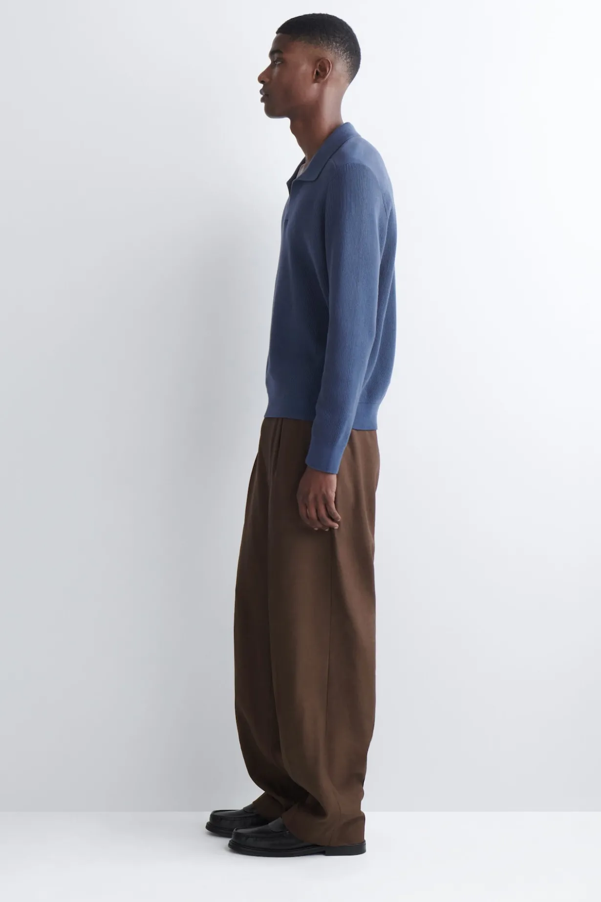 POLOPULLOVER AUS BAUMWOLLE