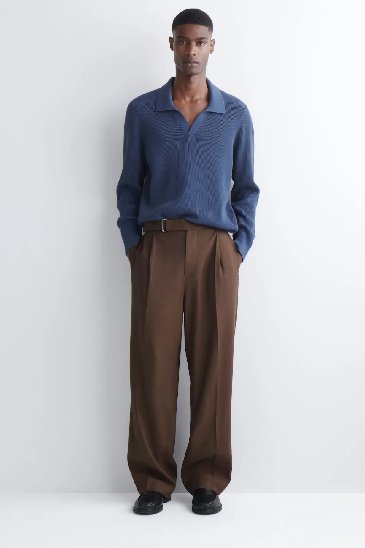 POLOPULLOVER AUS BAUMWOLLE