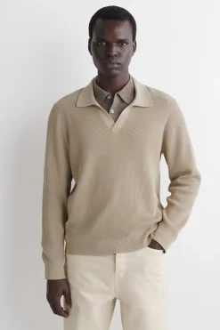 POLOPULLOVER AUS BAUMWOLLE