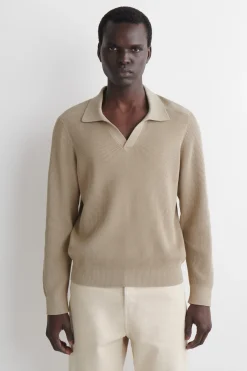 POLOPULLOVER AUS BAUMWOLLE