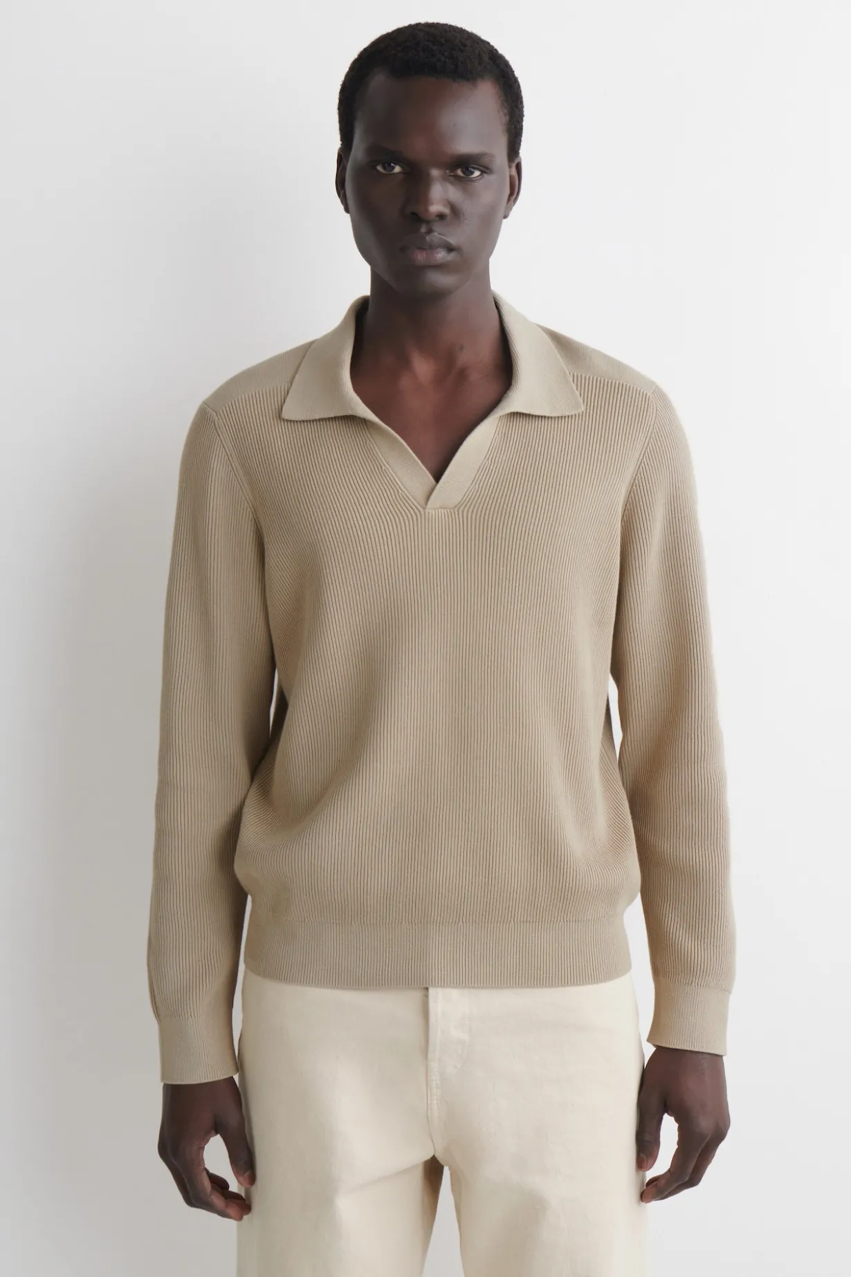 POLOPULLOVER AUS BAUMWOLLE