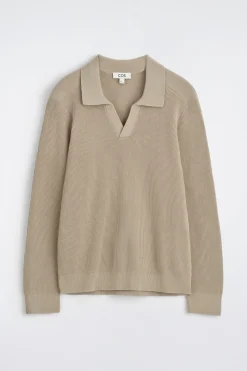 POLOPULLOVER AUS BAUMWOLLE